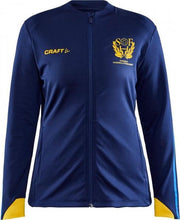 Zweeds Handbalteam Full-Zip Jacket Dames - navy/geel - maat S