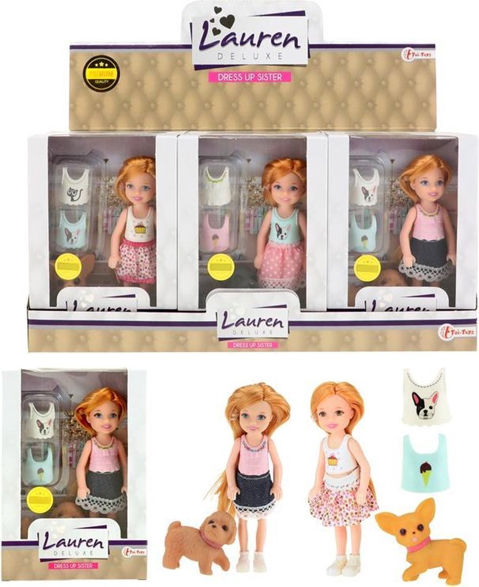 Lauren pop Little Sister ( Er wordt 1 pop geleverd)