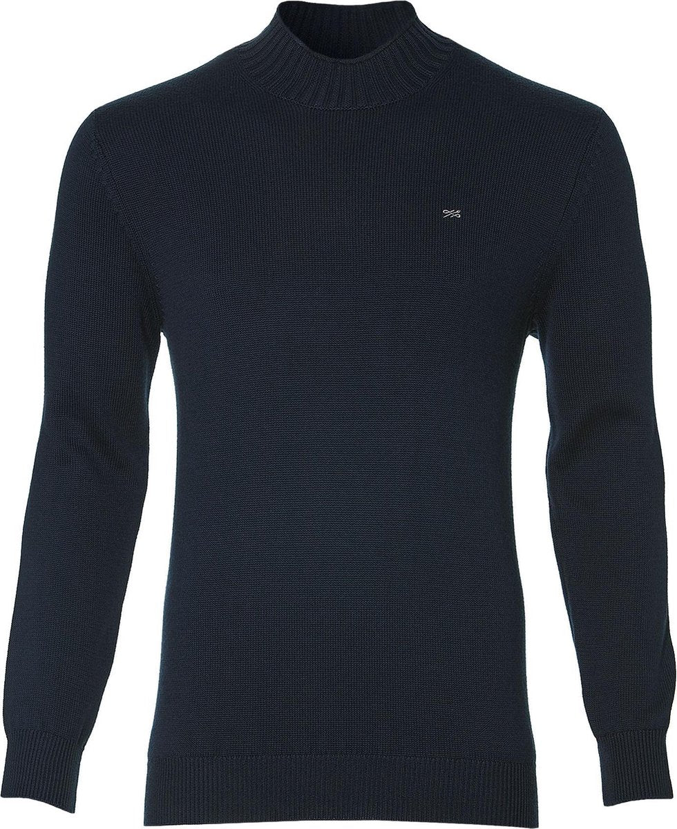 Hensen Pullover - Slim Fit - Blauw - 4XL Grote Maten