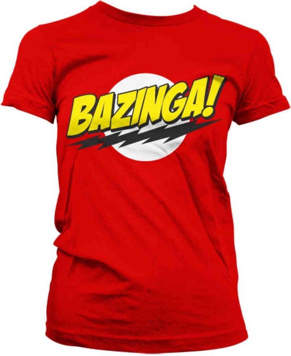 THE BIG BANG THEORY - T-Shirt Super Logo Girly (M)