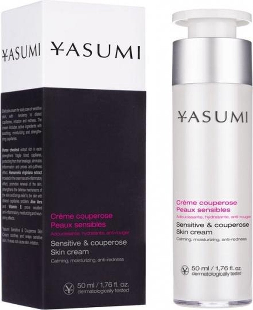 Yasumi Sensitive & Couperose Skin Cream 50ml.