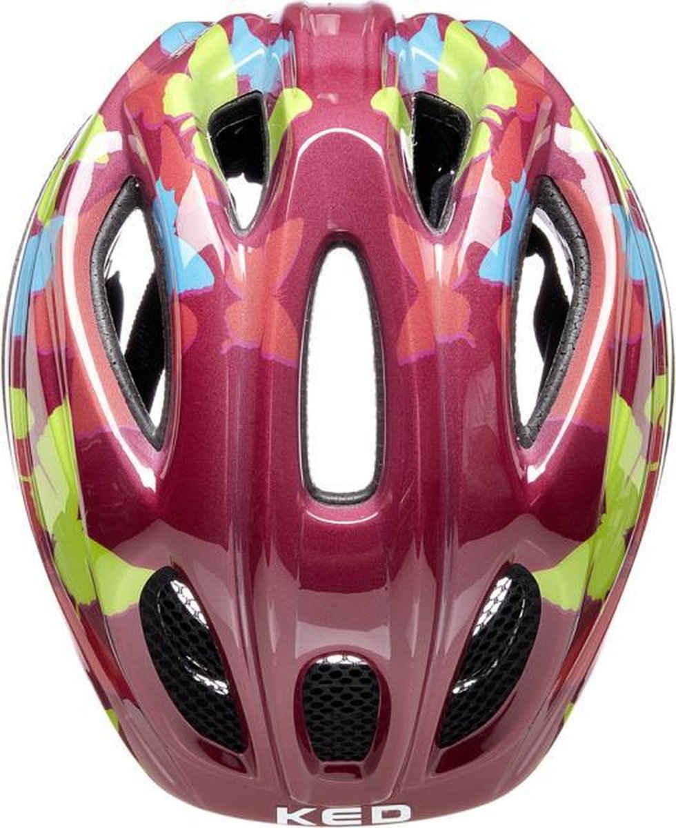 Fietshelm Meggy II Trend S/M (49-55cm) - butterfly bordeaux