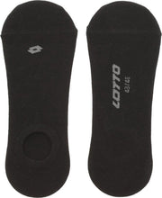 16 paar Zwarte LOTTO FOOTIES Sneakersokken. Maat 39-42 UNISEX Bulk-voordeel.