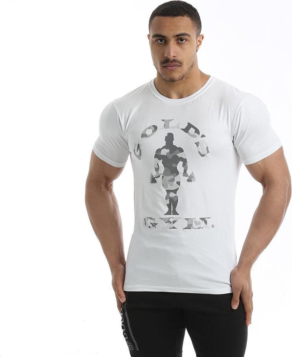 Classic Camouflage Joe T-shirt wit - M