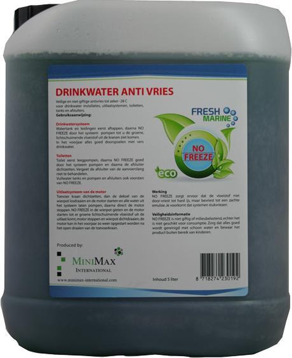 Drinkwater antivries - NO FREEZE 5L