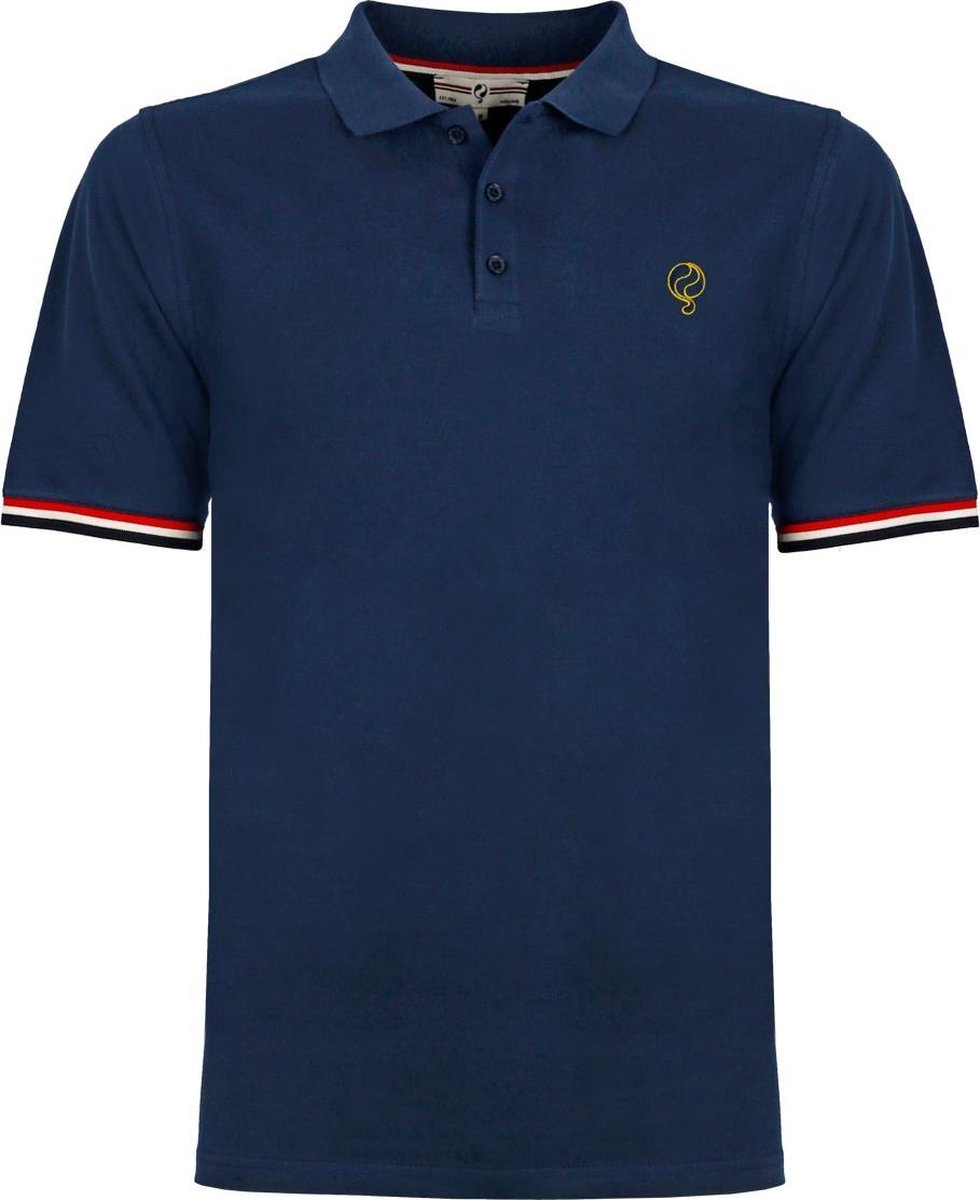 Heren Polo Bloemendaal - Marine Blauw