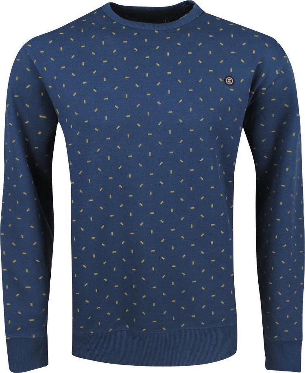 Twinlife - Heren Sweater - Ronde hals - Navy