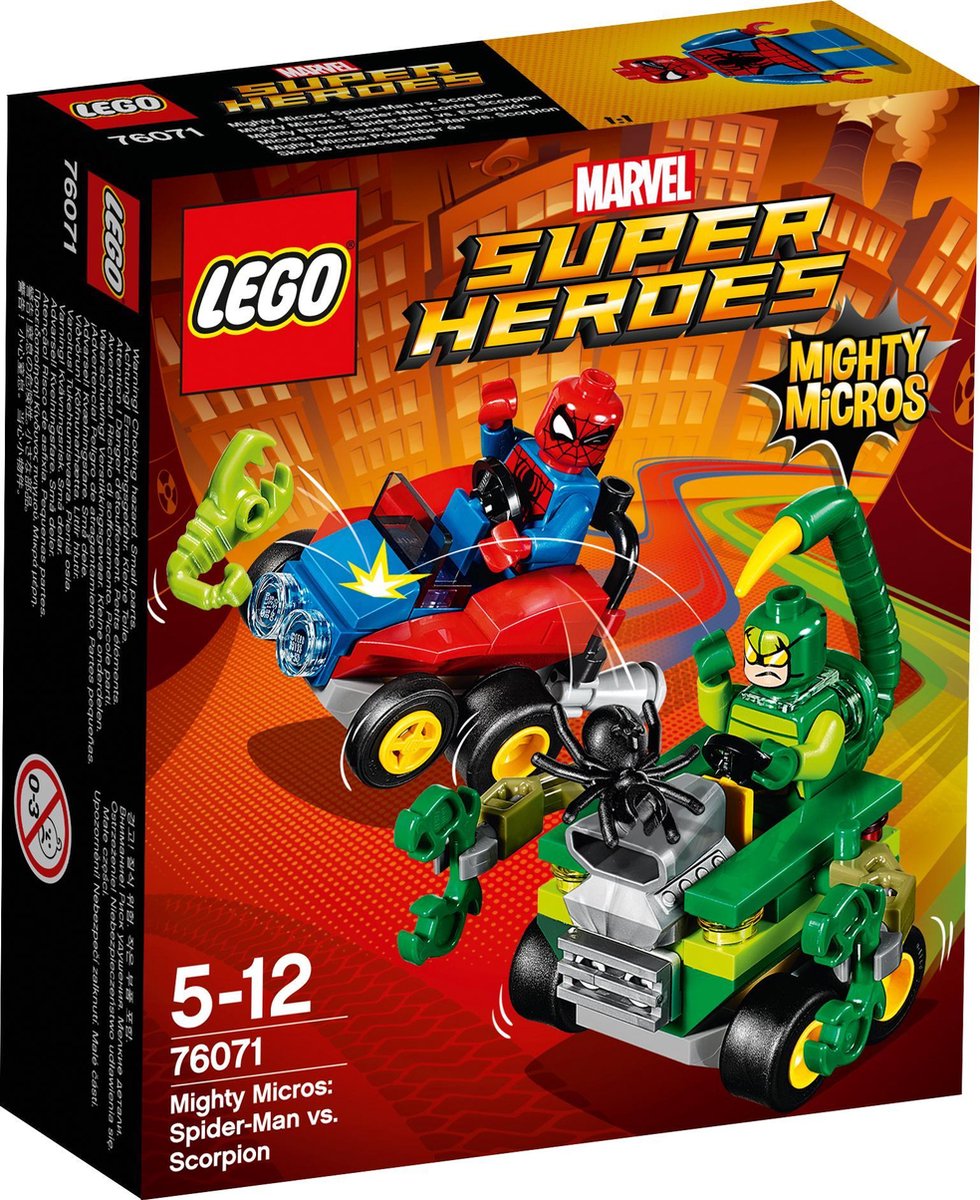 LEGO Marvel Super Heroes Spider-Man Mighty Micros: Spider-Man vs. Scorpion - 76071