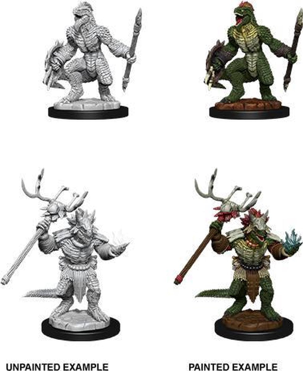 D&D Nolzur's Marvelous Miniatures Lizardfolk and Lizardfolk Shama