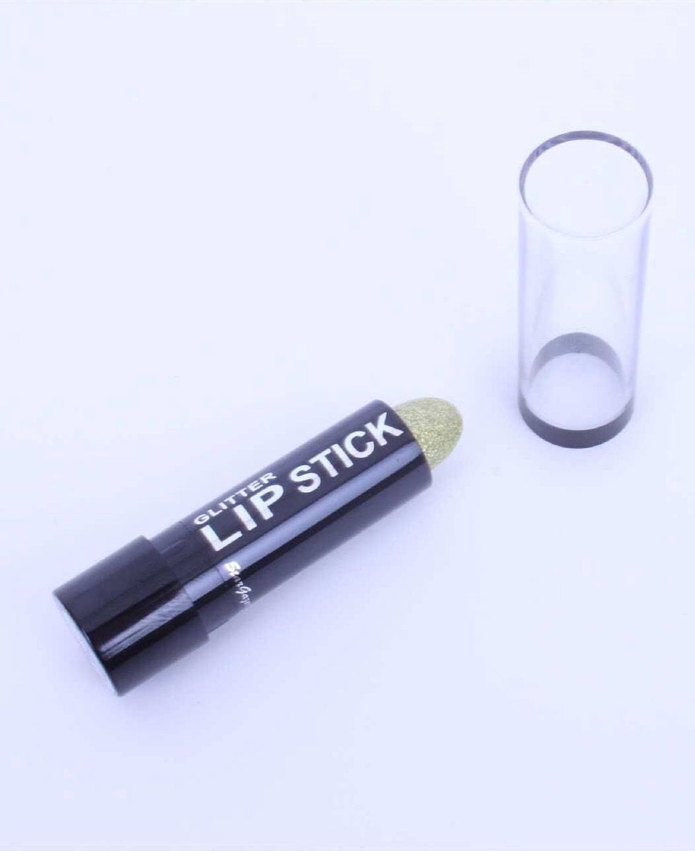 Stargazer sparkling glitter lipstick gold