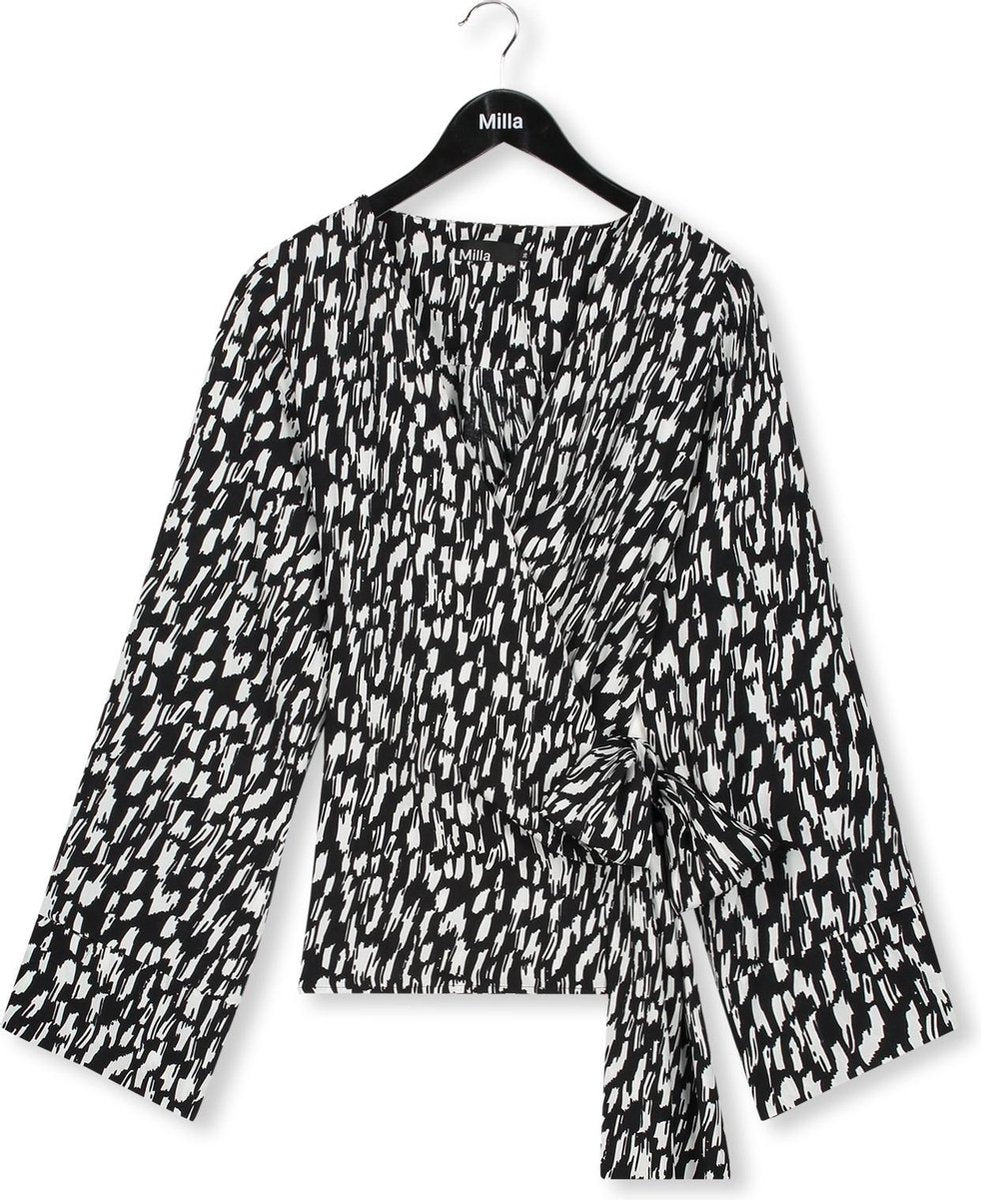 Bobby Blouse - Black White Print