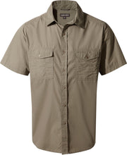 Craghoppers Blouse Kiwi Heren Polyester/katoen Taupe Maat M