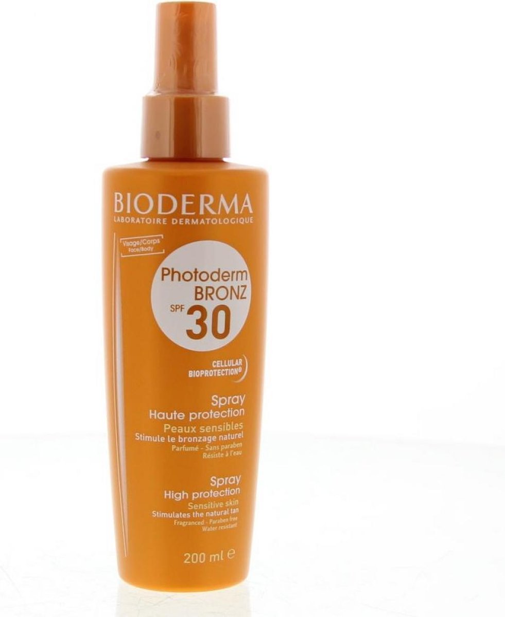 Bioderma Photoderm zonnebrandspray 200 ml Waterbestendig Lichaam
