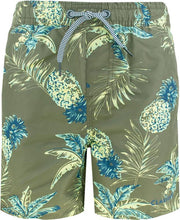 Claesen's zwemshort loose fit pineapple groen - 152/158