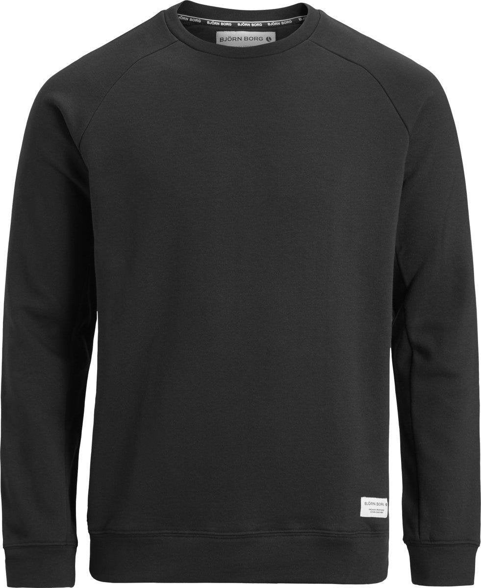 Bjorn Borg Crew Bbcenter Heren trui -1P-Zwart-Maat M