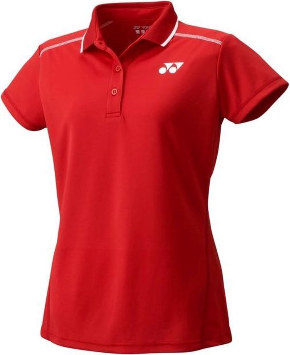 Yonex dames polo - rood - maat S