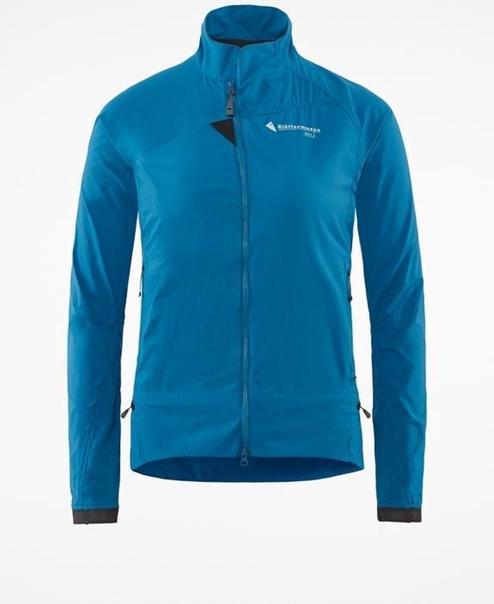 Klättermusen Outdoorjas Nal Dames Polyamide/mesh Blauw Maat L