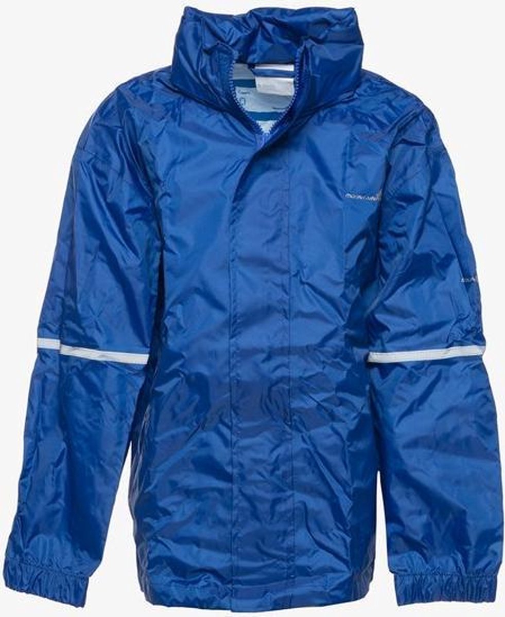 Mountain Peak kinder regenjas - Blauw - Maat 134/140