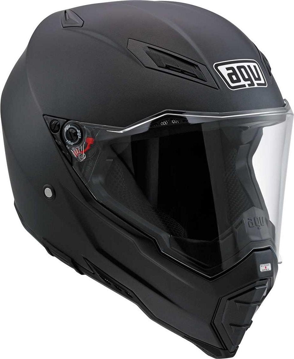 AGV Integraalhelm AX-8 Evo Naked Matt Black Mono-XL