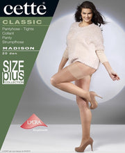 Cette Madison 20 grote maat panty huidkleur - Huidkleur