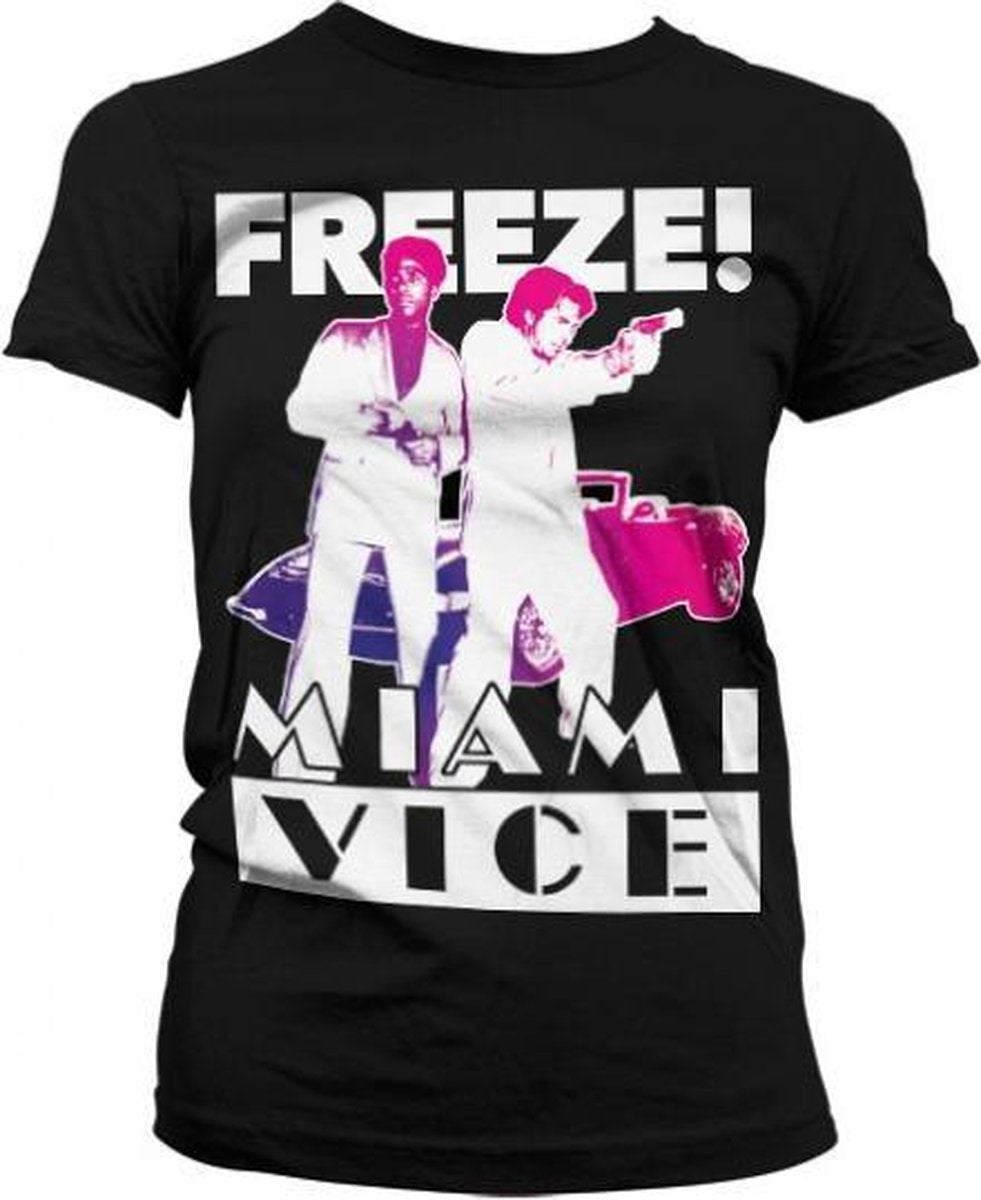 Miami Vice Freeze t-shirt dames XL