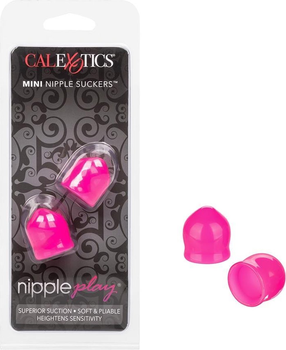 Nipple Play® Mini Nipple Suckers™ - Pink - Clit & Nipple Suckers -
