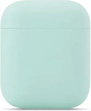 Siliconen Bescherm Hoesje Cover voor Apple AirPods Case -Airpods Hoesje Siliconen Case Licht Groen (green)