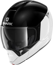 SHARK EVOJET DUAL BLANK White Black White maat M