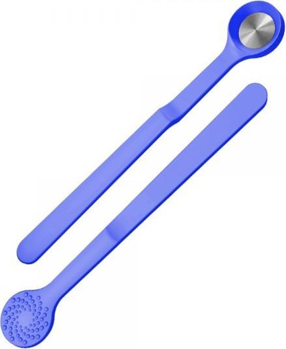 Zielonka Smellkiller tongreiniger BLAUW. Altijd een schone tong. Weg met de bacteriën. Deze tongschraper is fantastisch.