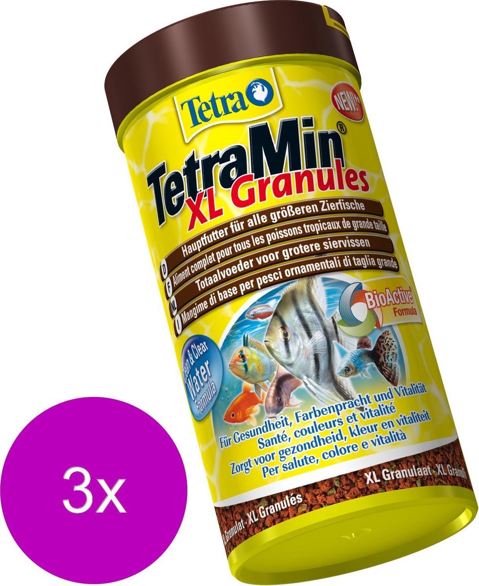 Tetra Tetramin Xl Granules - Vissenvoer - 3 x 250 ml