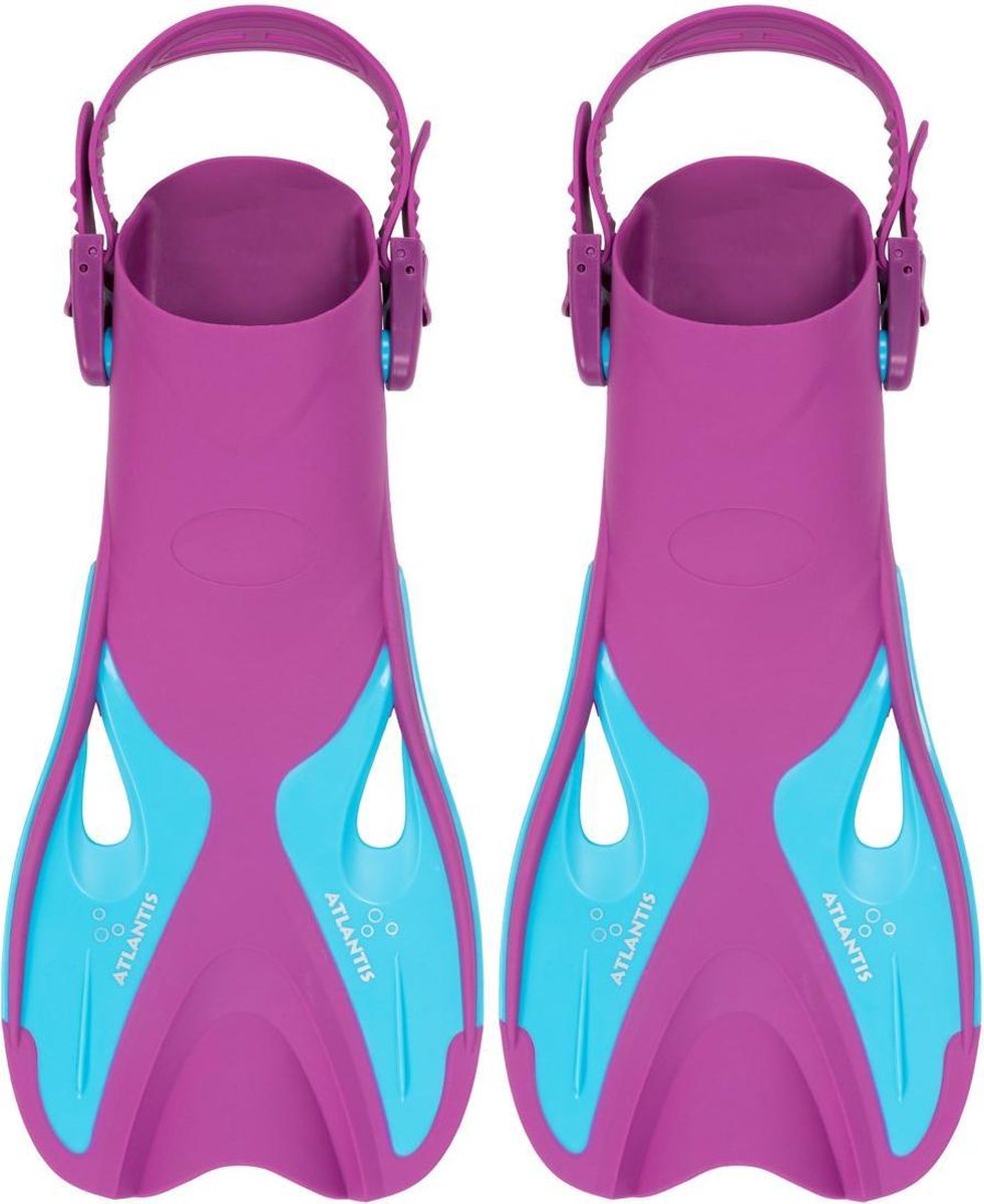 Atlantis Snorkelvinnen - Zwemvliezen - Volwassenen - Paars/Blauw - 36-41