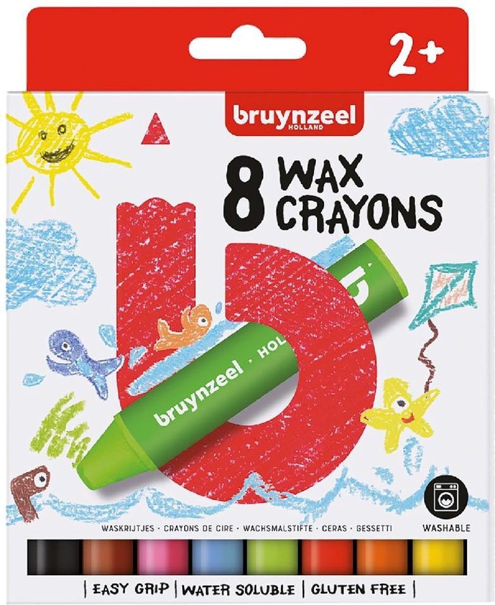 Bruynzeel Waskrijtjes 8st 2+