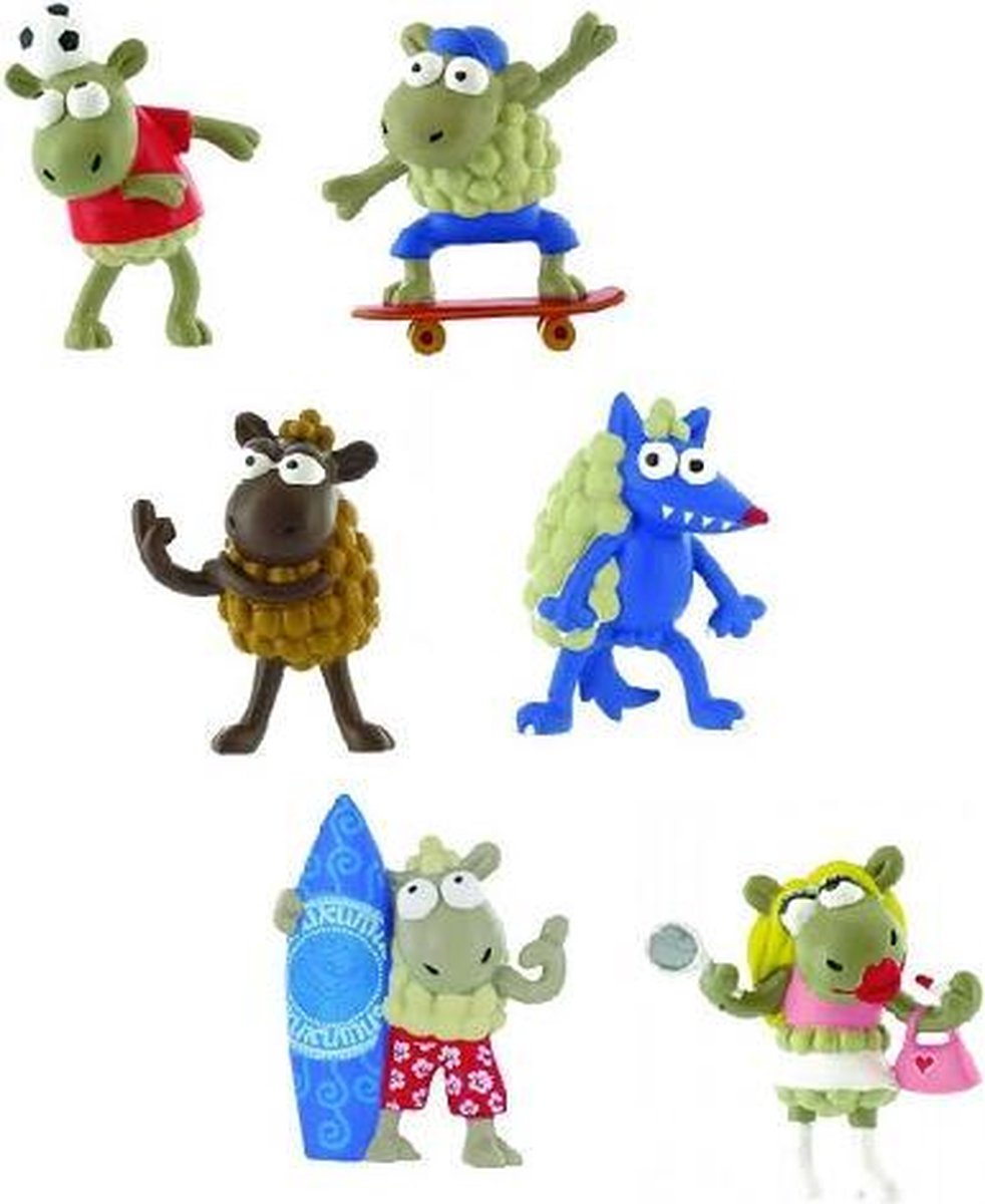Kukuxumusu speelset 6 figuurtjes (Comansi