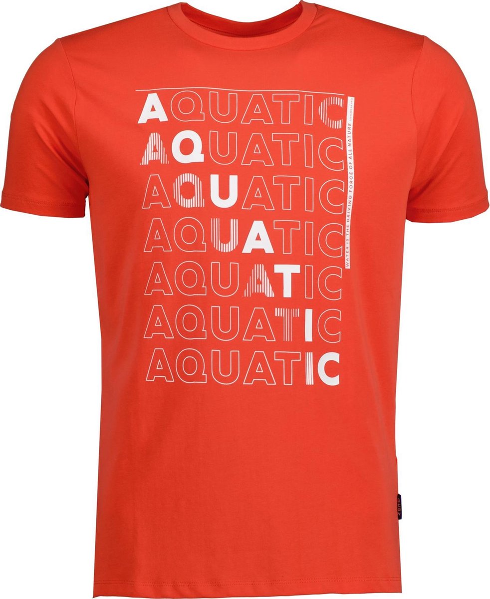Qubz T-shirt - Modern Fit - Rood - M