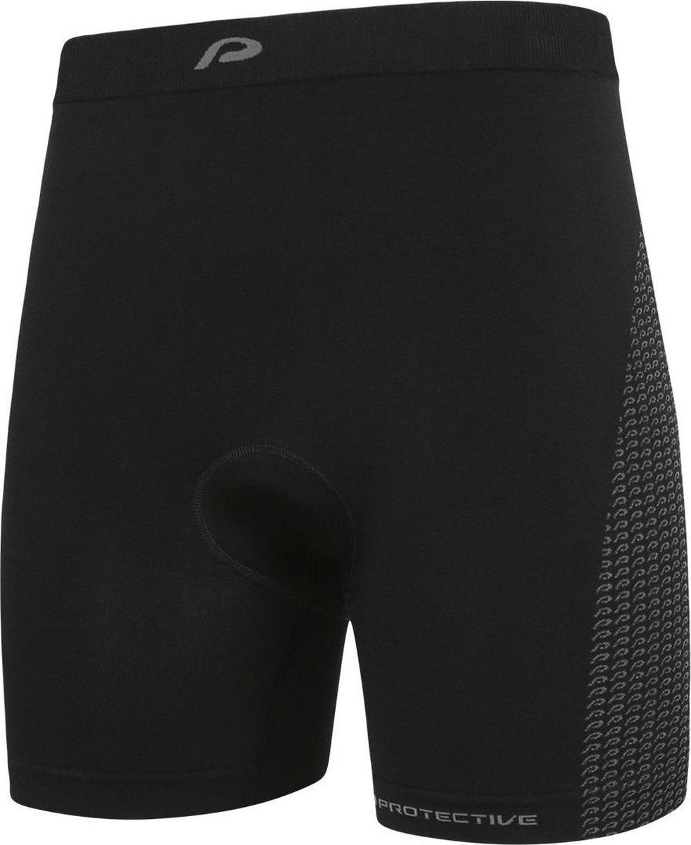 Protective Fietsonderbroek P-beyond Dames Polyamide Zwart Mt Xxl