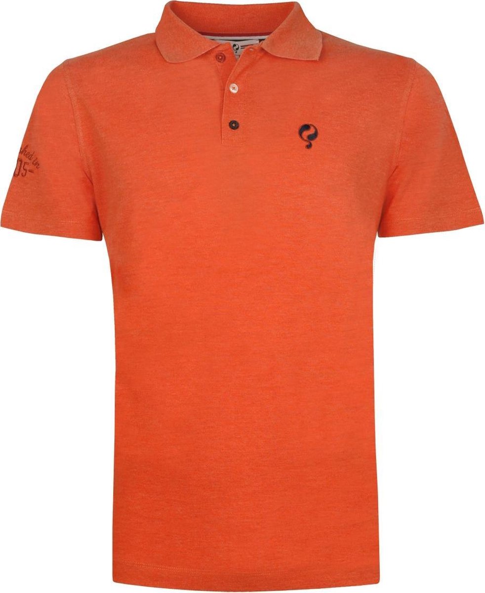 Heren Polo Willemstad - Retro oranje