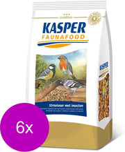 Kasper Faunafood Strooivoer - Voer - 6 x Insecten