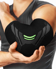 Medicca - Elastische Elleboogbrace - Ondersteunende Berscherming voor Elleboog - Drukverminderaar Elleboog - Elleboogbandage