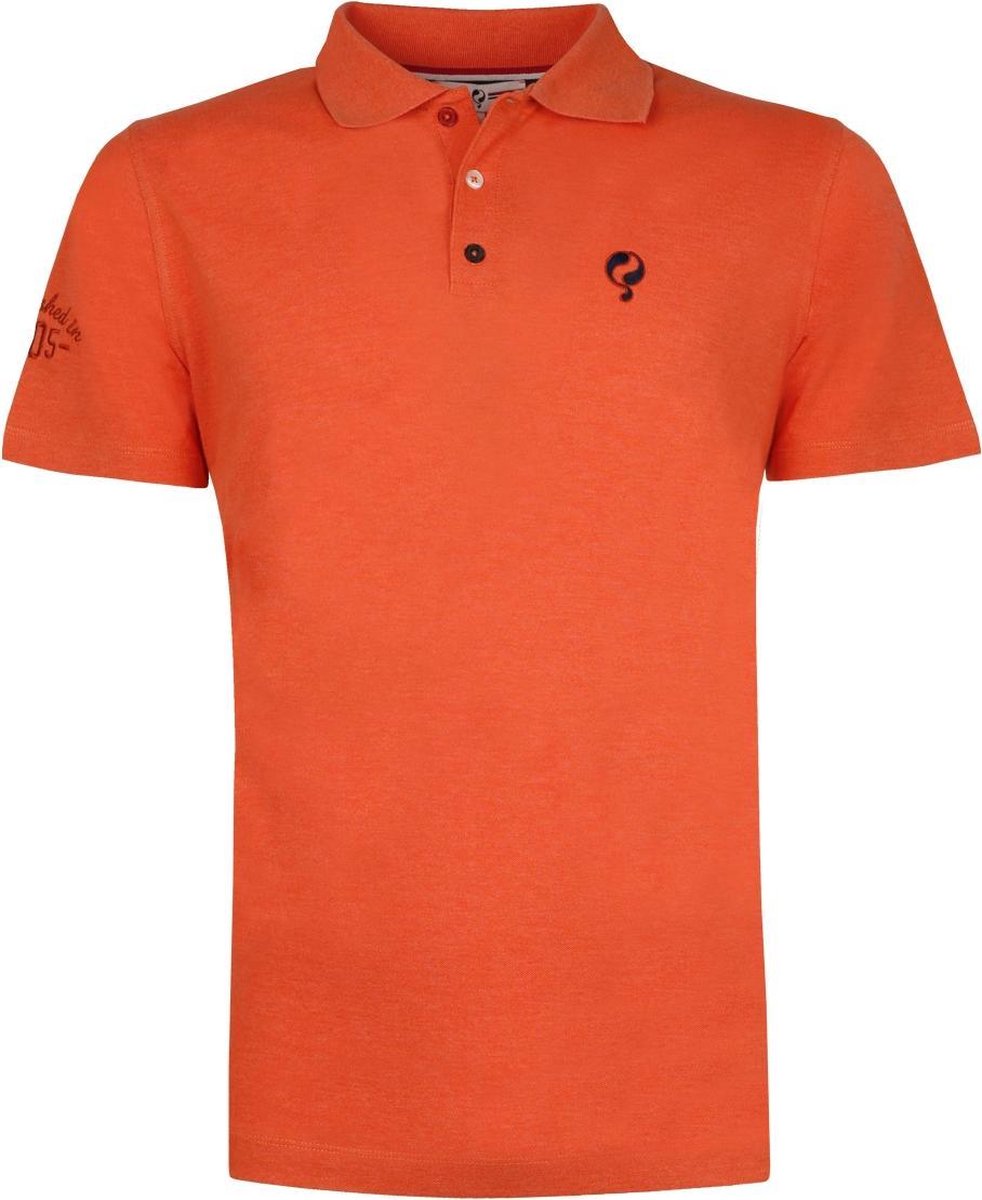 Heren Polo Willemstad - Retro oranje