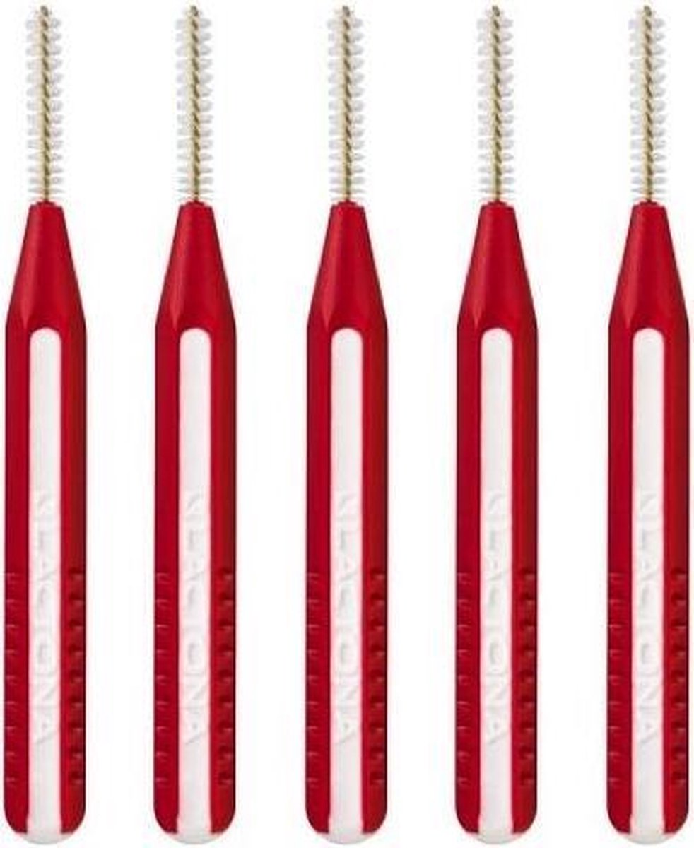 Lactona Easygrip Ragers Recht-X-Small 3mm Rood - 5 Gripzak x 5 Stuks - Voordeelpakket