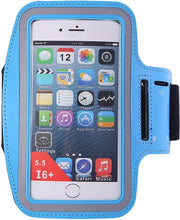 Hardloop Armband Telefoon | Geschikt voor Oppo Reno 4 Z 5G| Hardloop Armband | Sport Hardloopband | Hardloop Telefoonhouder | Licht blauw