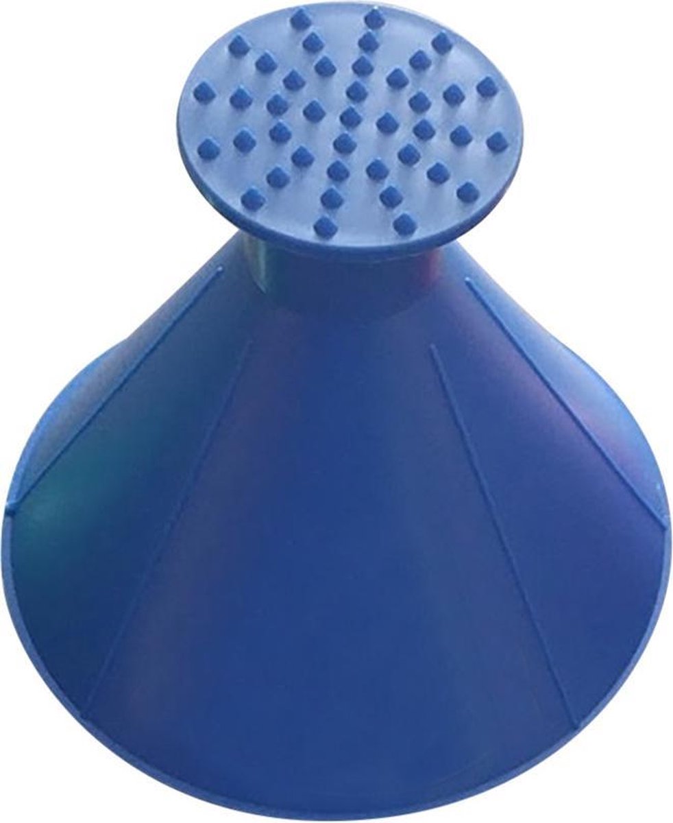 Ijs krabber auto - Ijskrabber voor auto - Ijskrabber rond - Ijskrabber 360 graden - Ijskrabber - Blauw