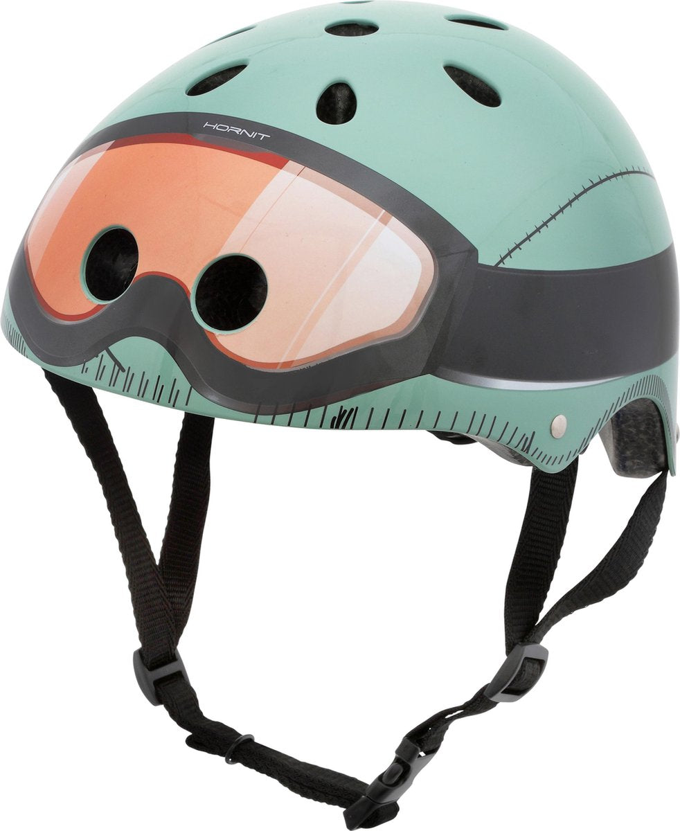 Mini Hornit Lids Fietshelm voor Kinderen - Military (M)