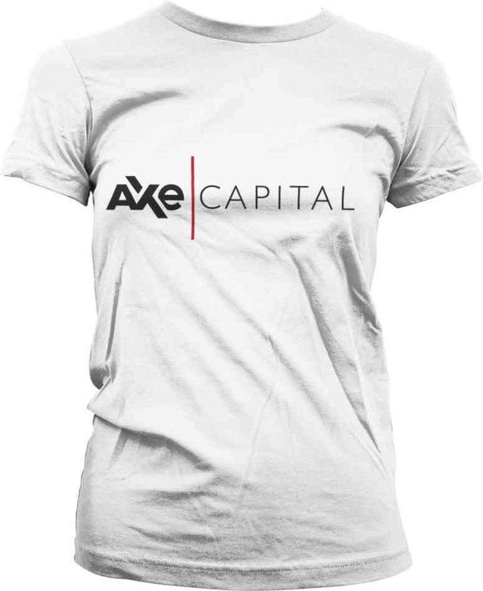 Billions Dames Tshirt -M- AXE Capital Wit