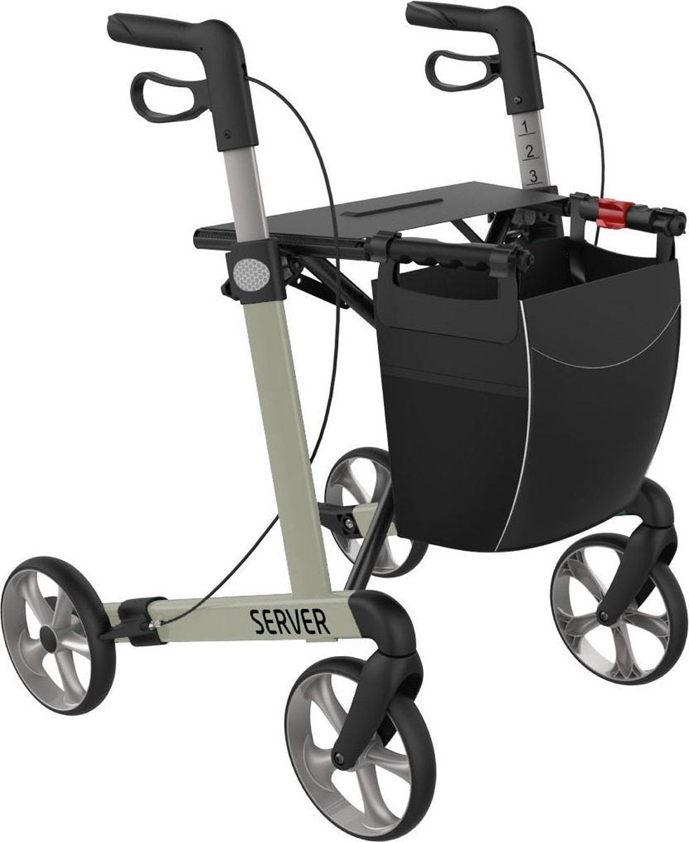 Rehasense Server rollator large met soft banden