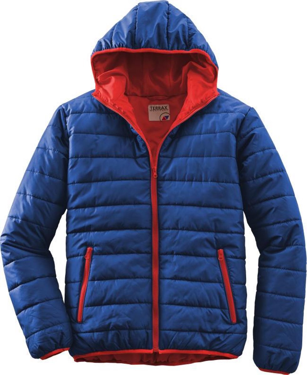 Terrax Vrijetijdsjas Met Capuchon 61537 - 1072 Royalblue - XXL