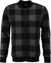 Garcia zacht vest grijs zwart met 3% cashmere - valt 1 maat kleiner - Maat XXL