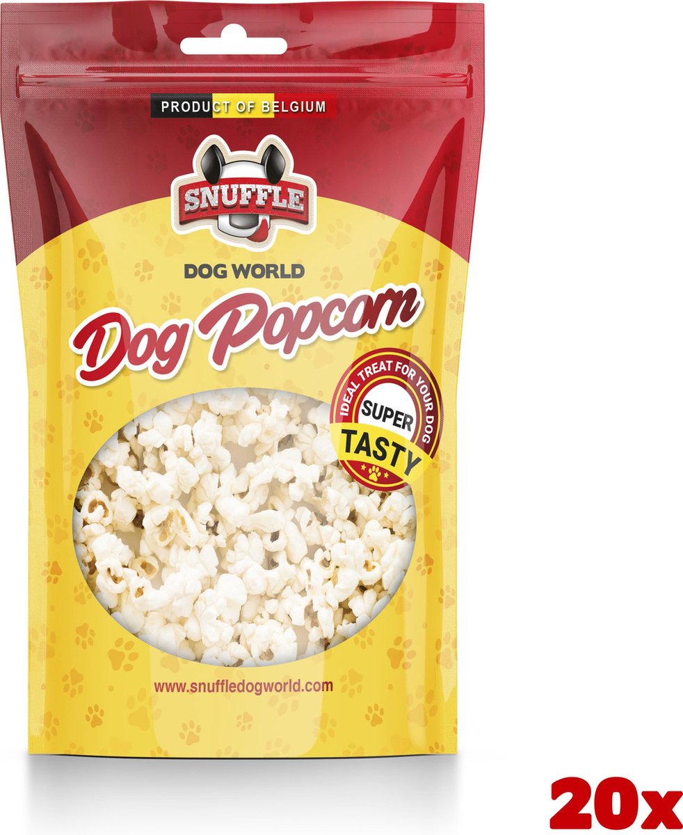 Snuffle Dog Popcorn 20x 40gr