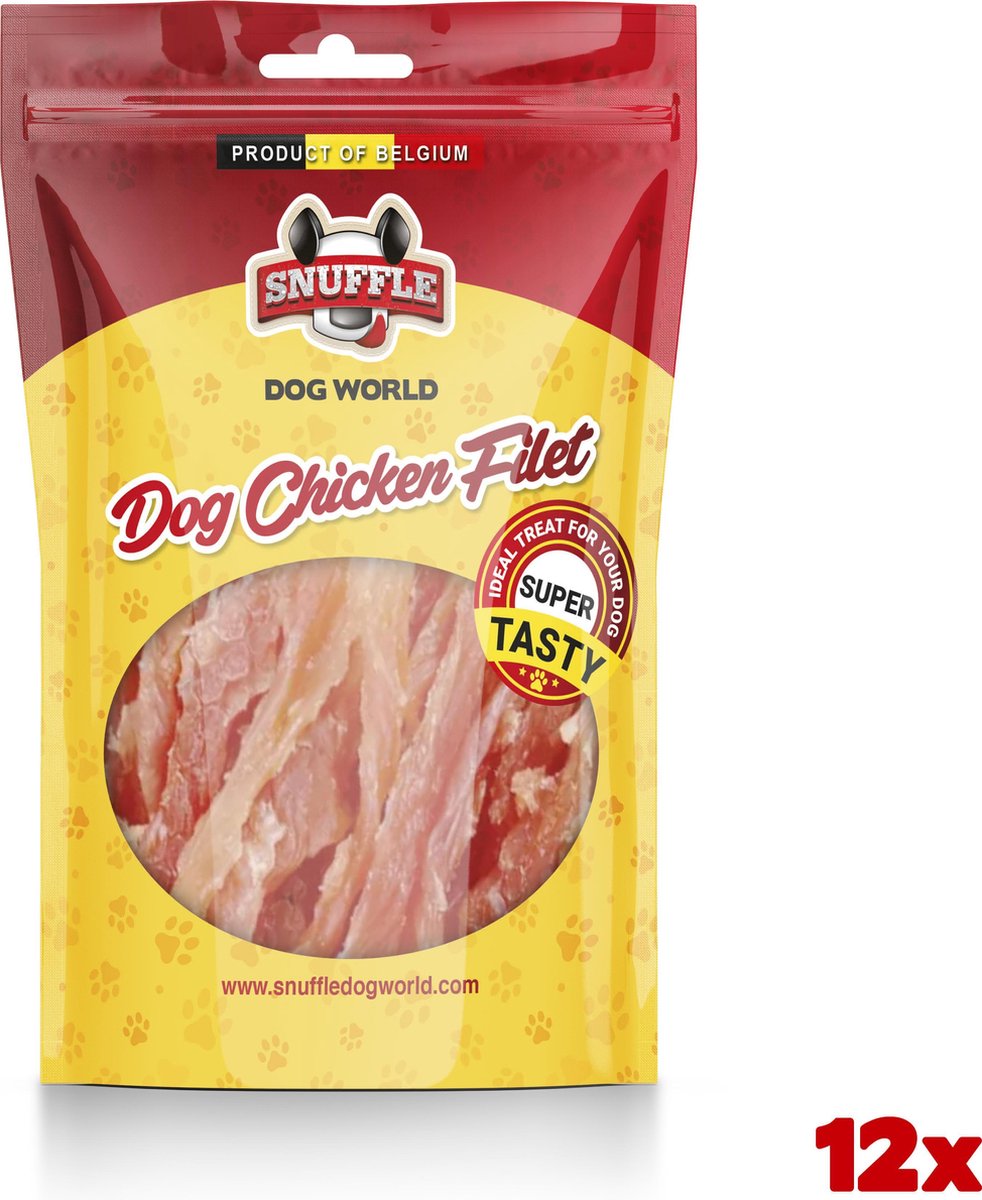 Snuffle Dog Chicken Filet 12x 80gr