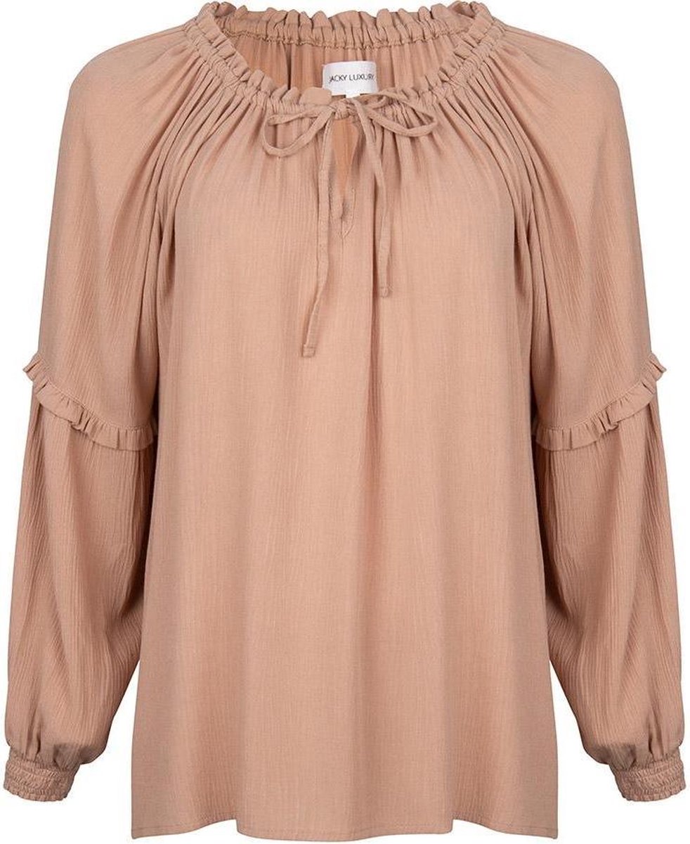 Jacky Luxury Top met ruffles